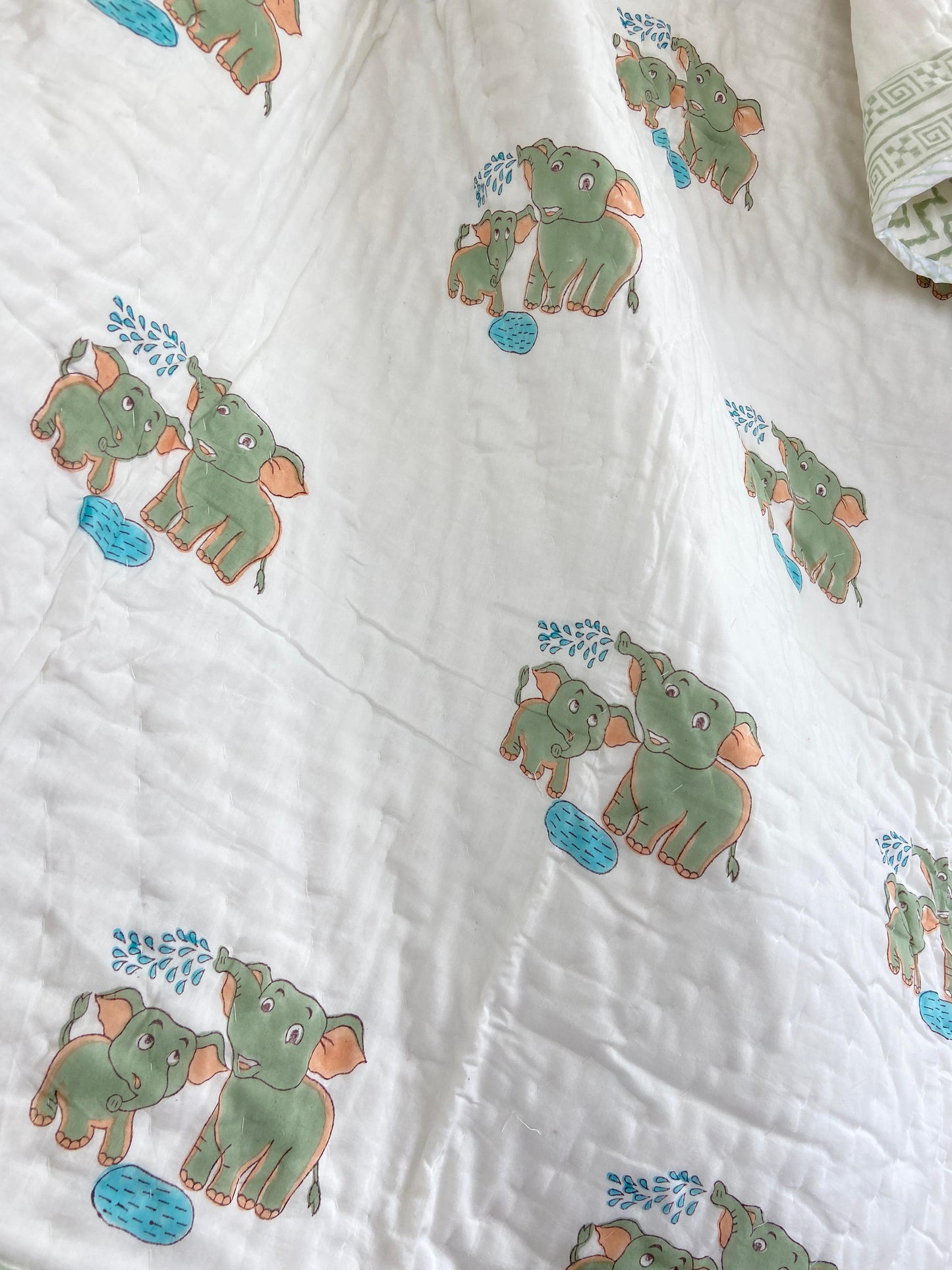 Baby Reversible Muslin Quilt