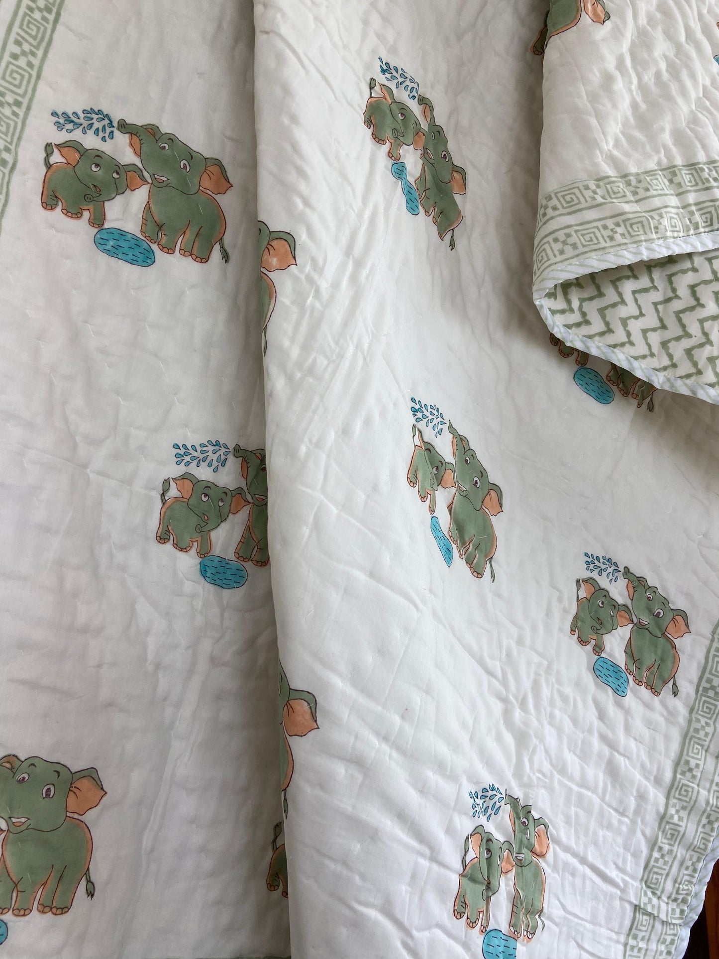 Baby Reversible Muslin Quilt