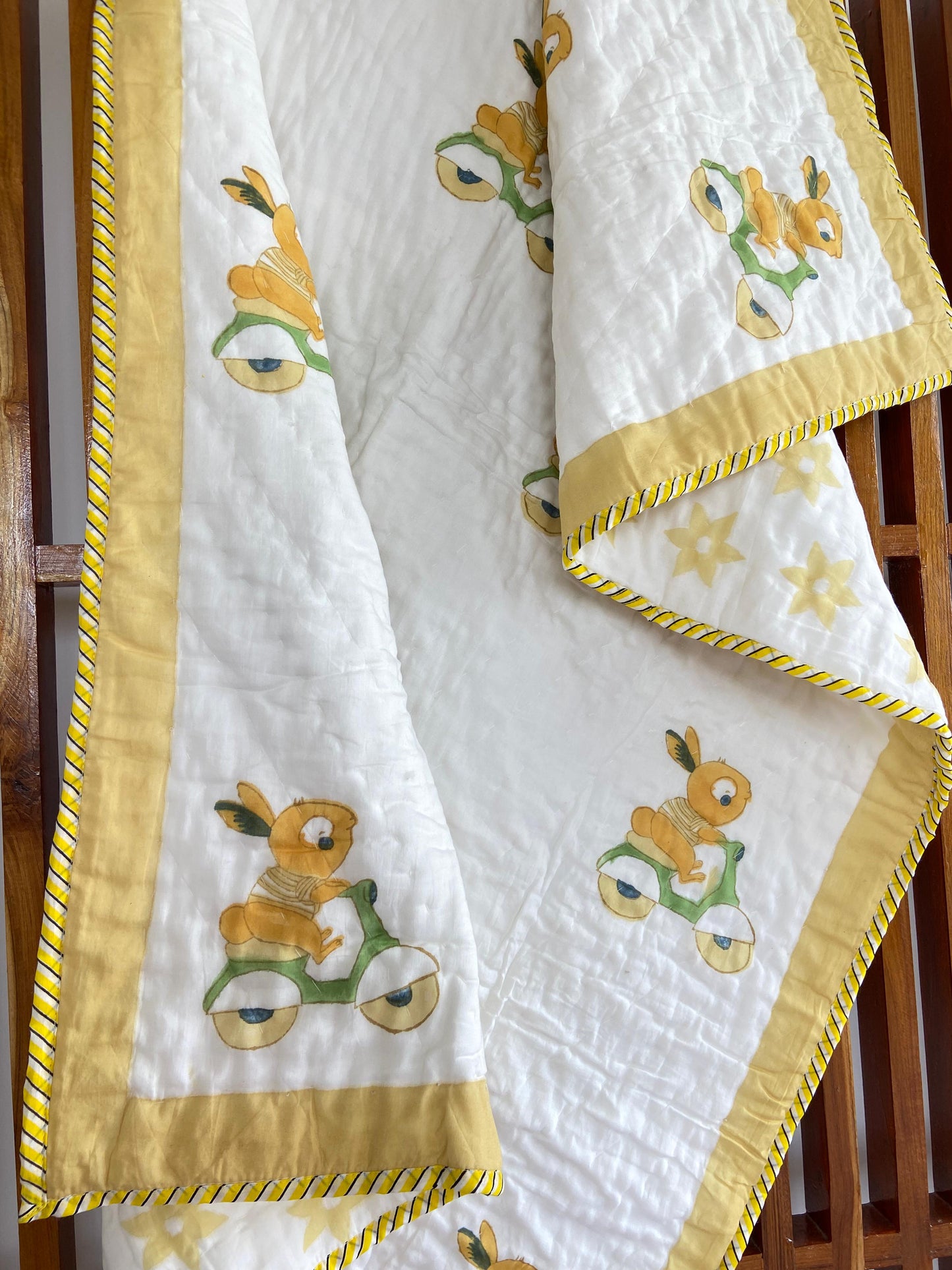 Baby Reversible Muslin Quilt