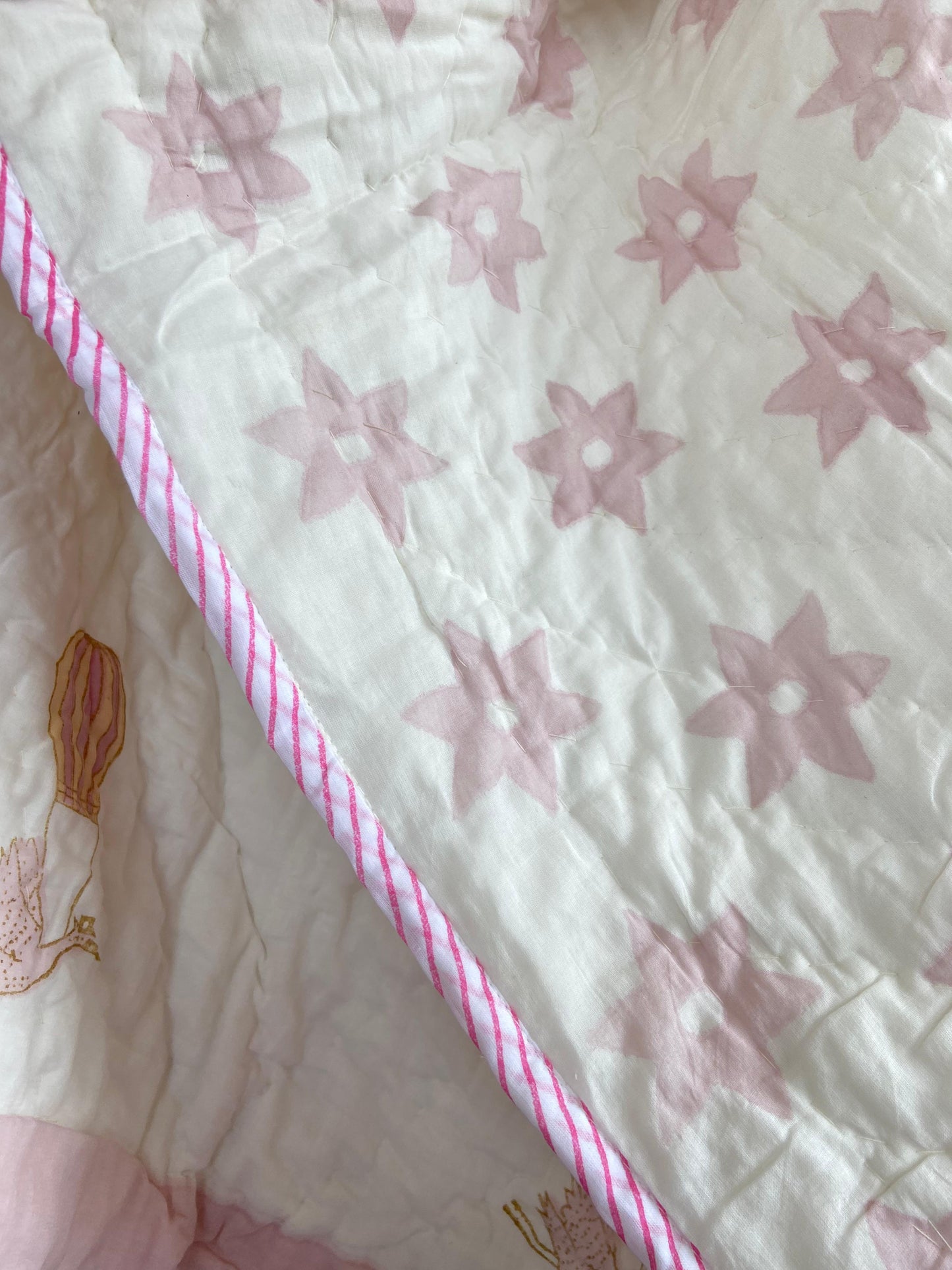 Baby Reversible Muslin Quilt