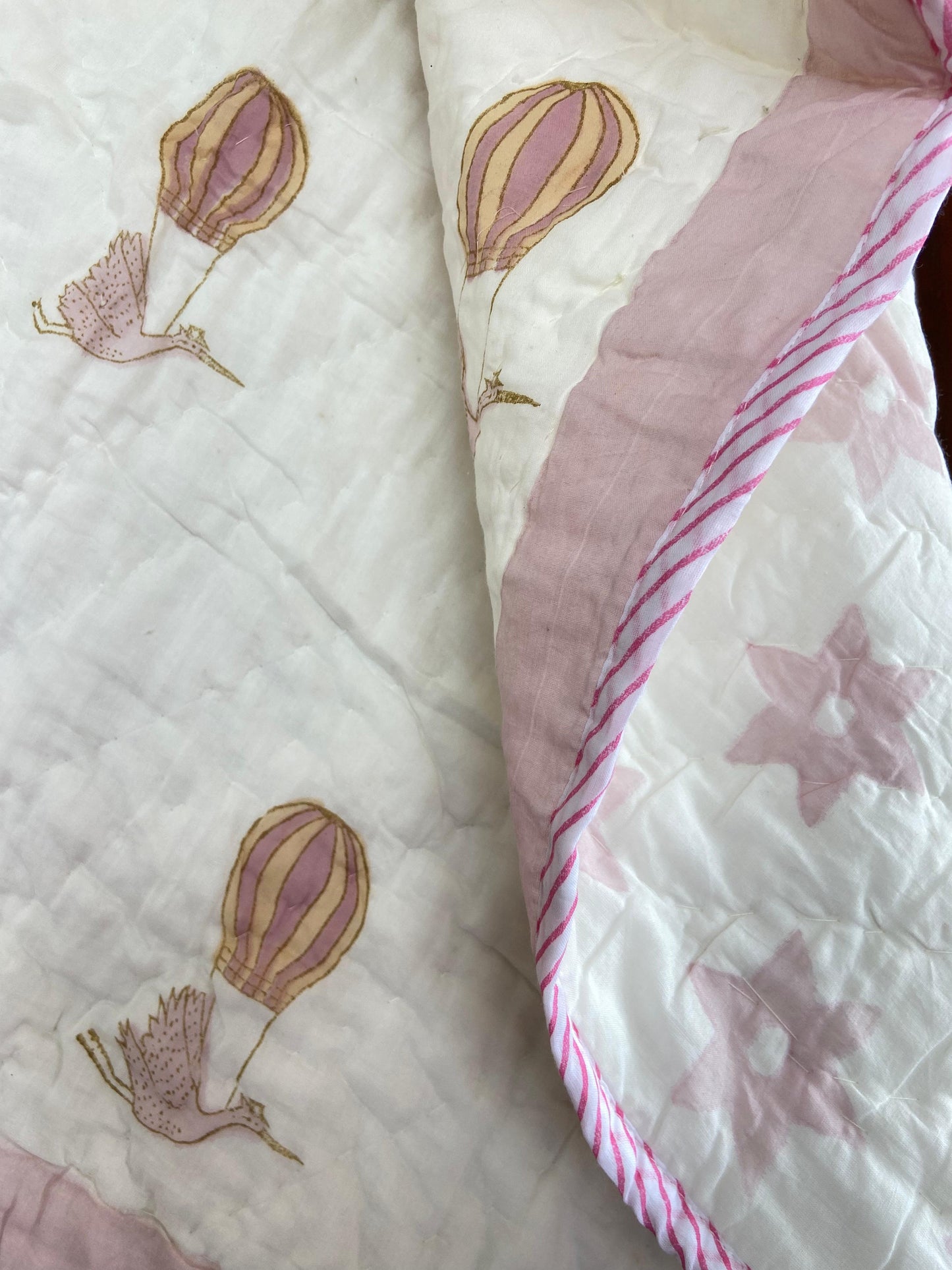 Baby Reversible Muslin Quilt