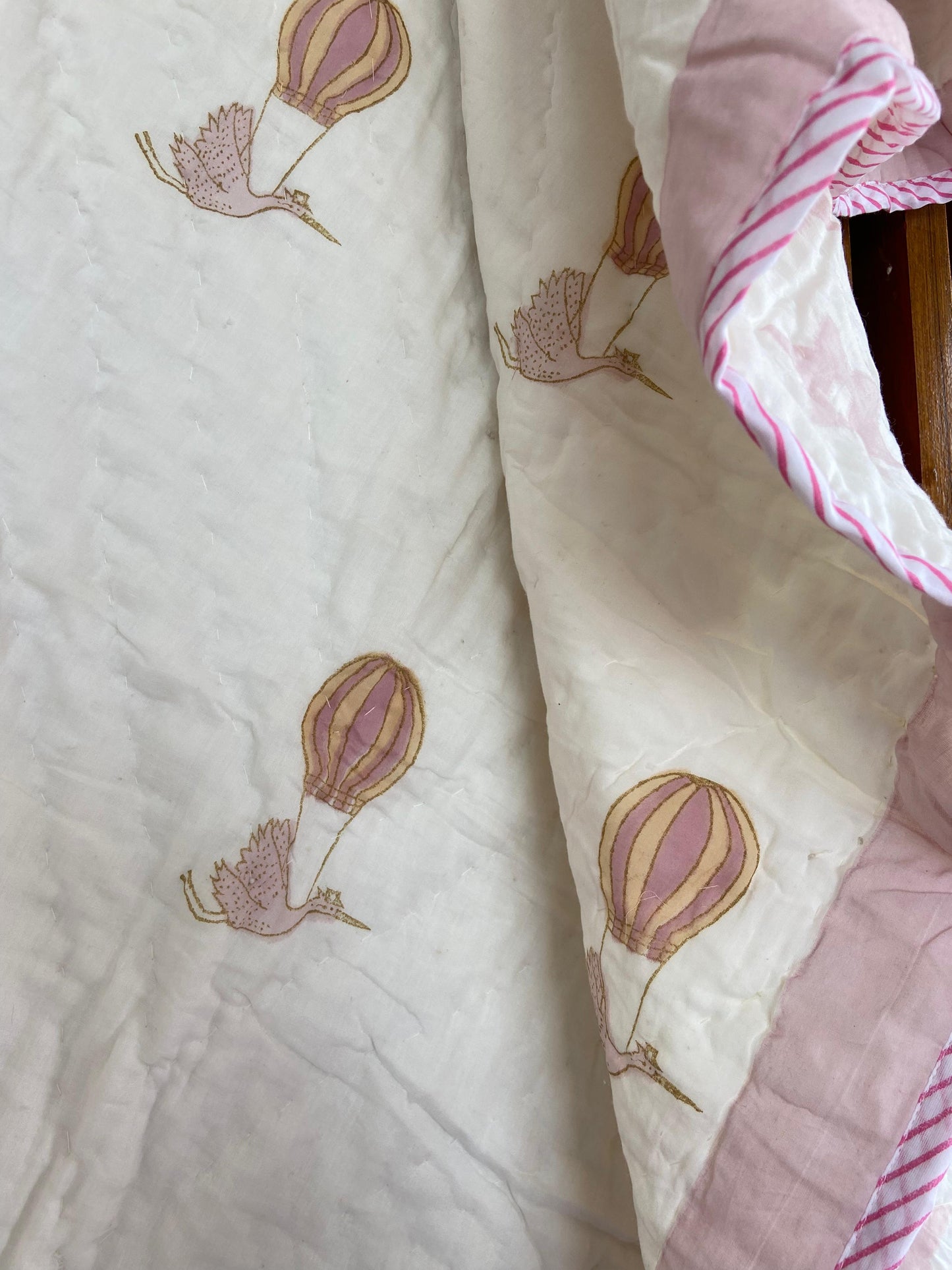 Baby Reversible Muslin Quilt