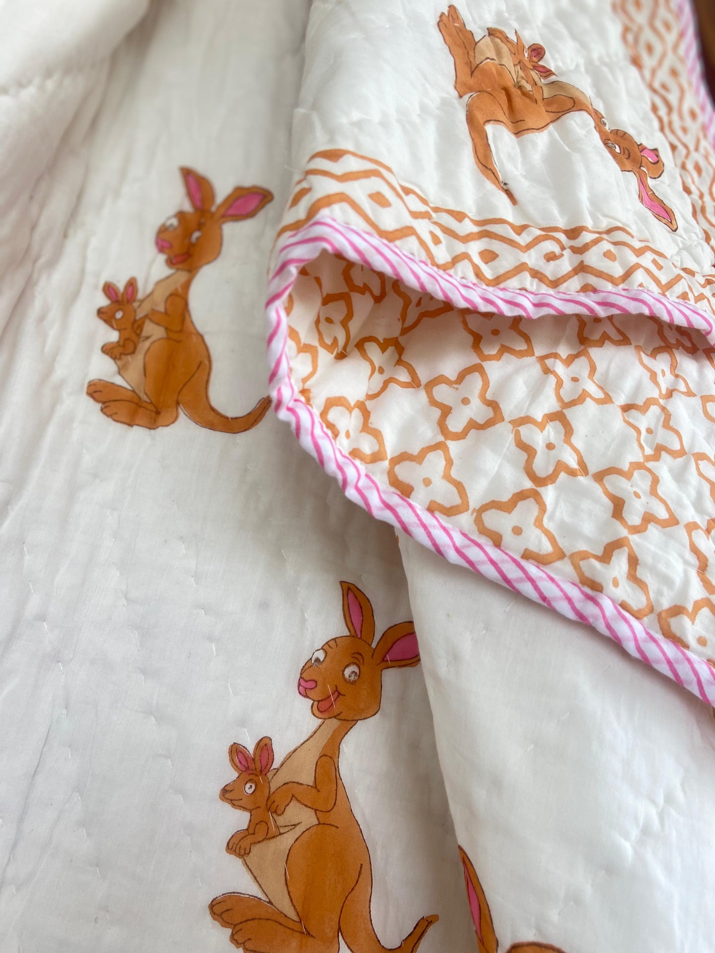 Baby Reversible Muslin Quilt