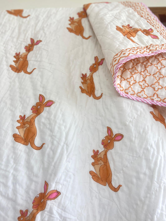 Baby Reversible Muslin Quilt