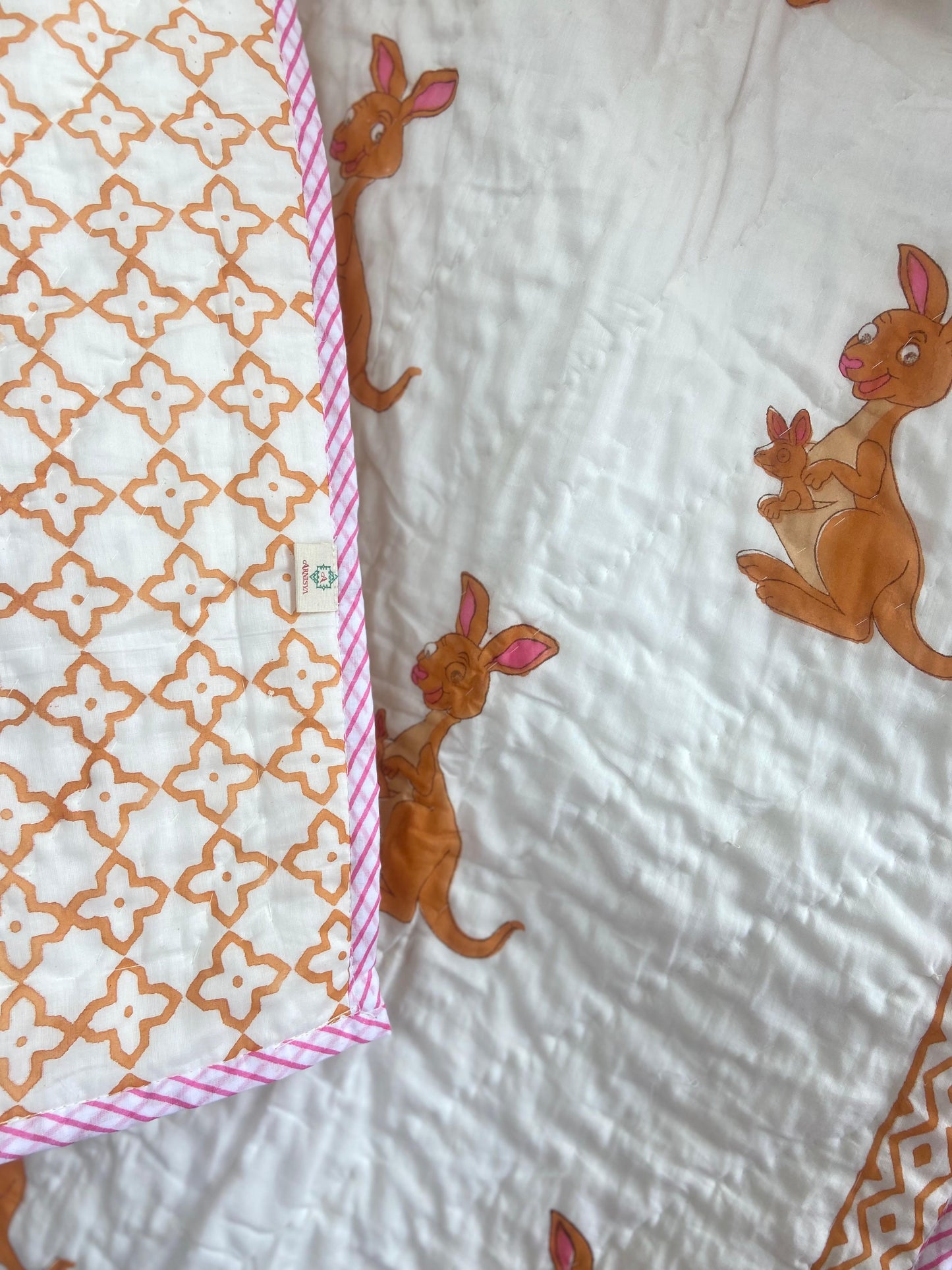 Baby Reversible Muslin Quilt