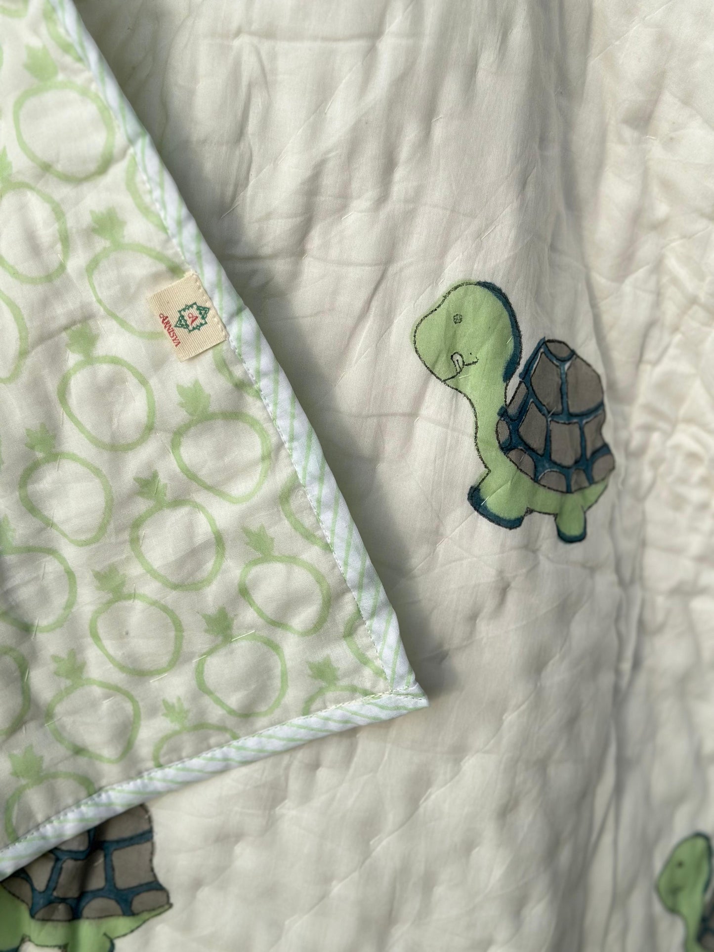 Baby Reversible Muslin Quilt