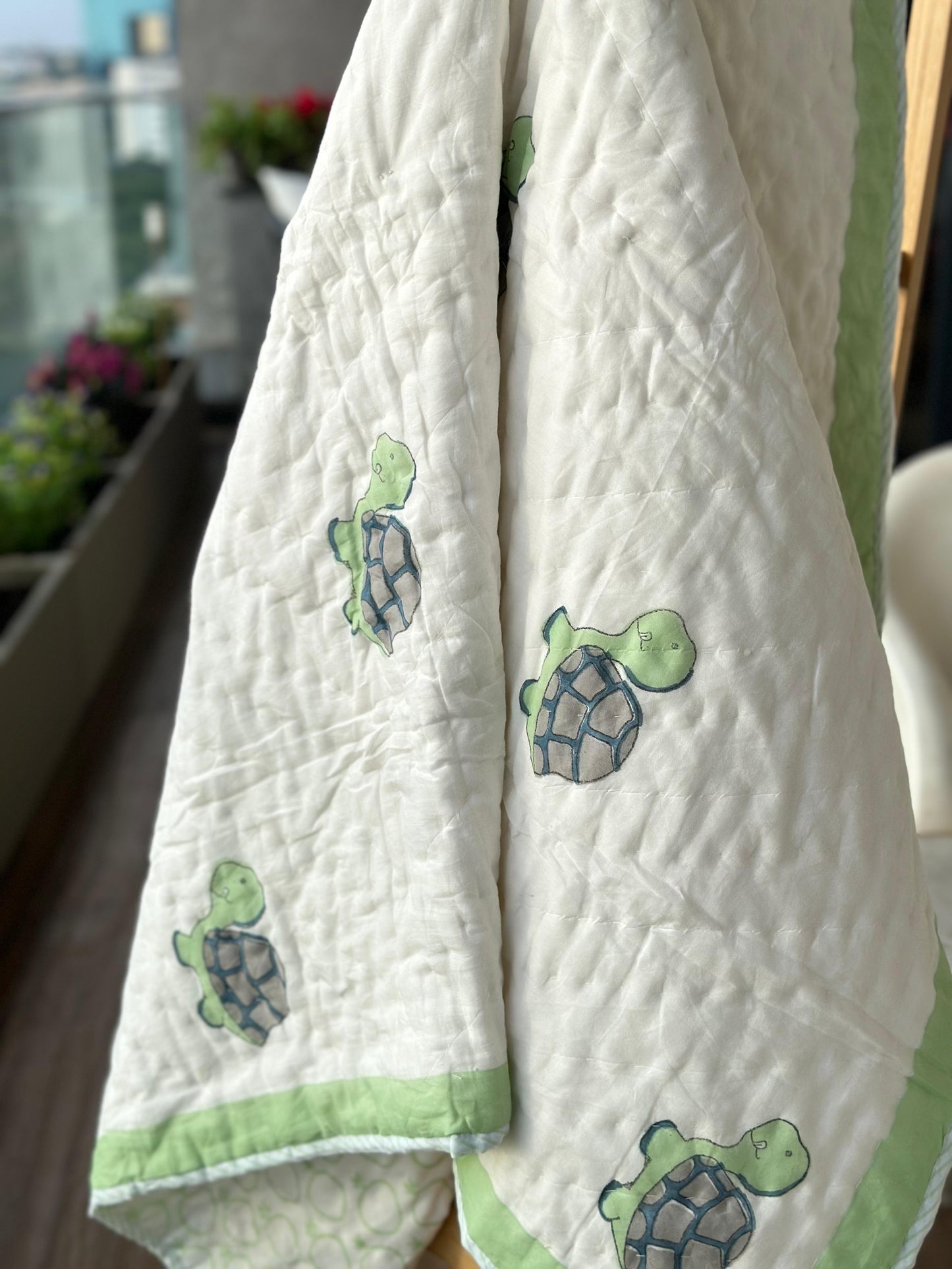 Baby Reversible Muslin Quilt