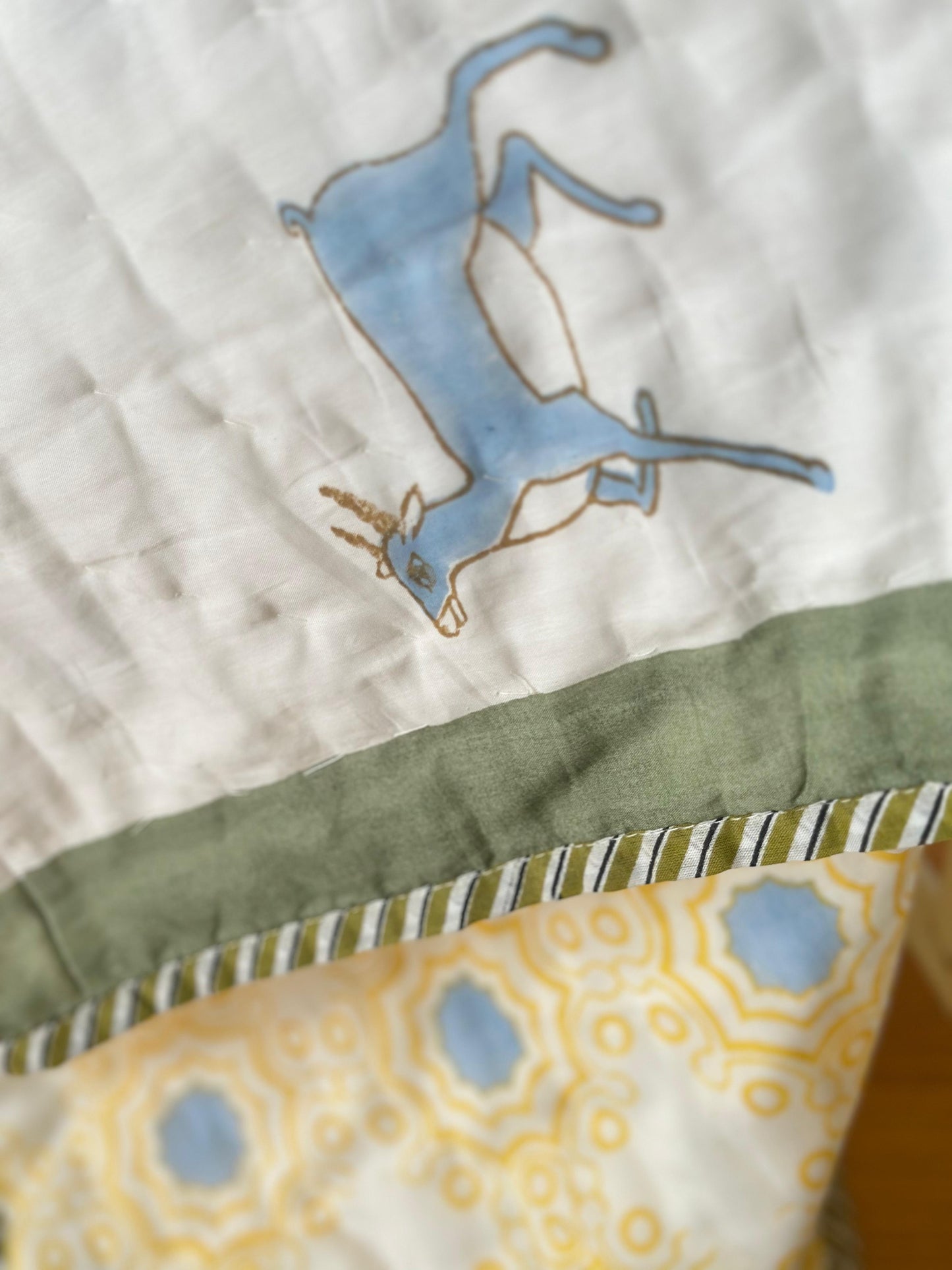 Kids Reversible Muslin Quilt