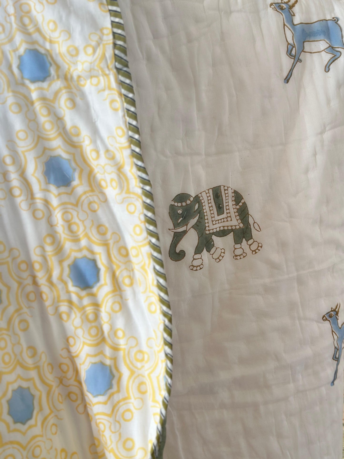 Kids Reversible Muslin Quilt