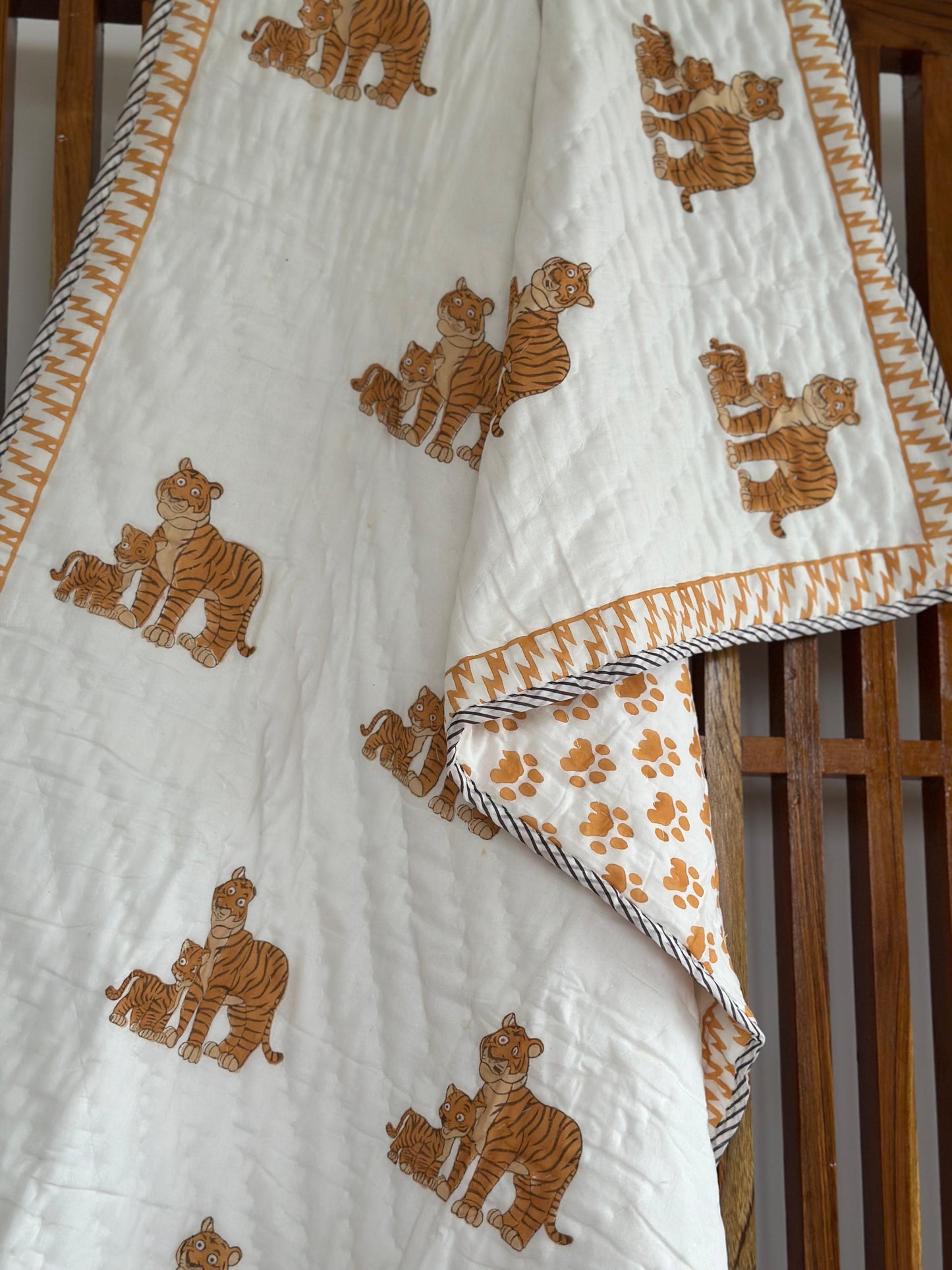 Baby Reversible Muslin Quilt