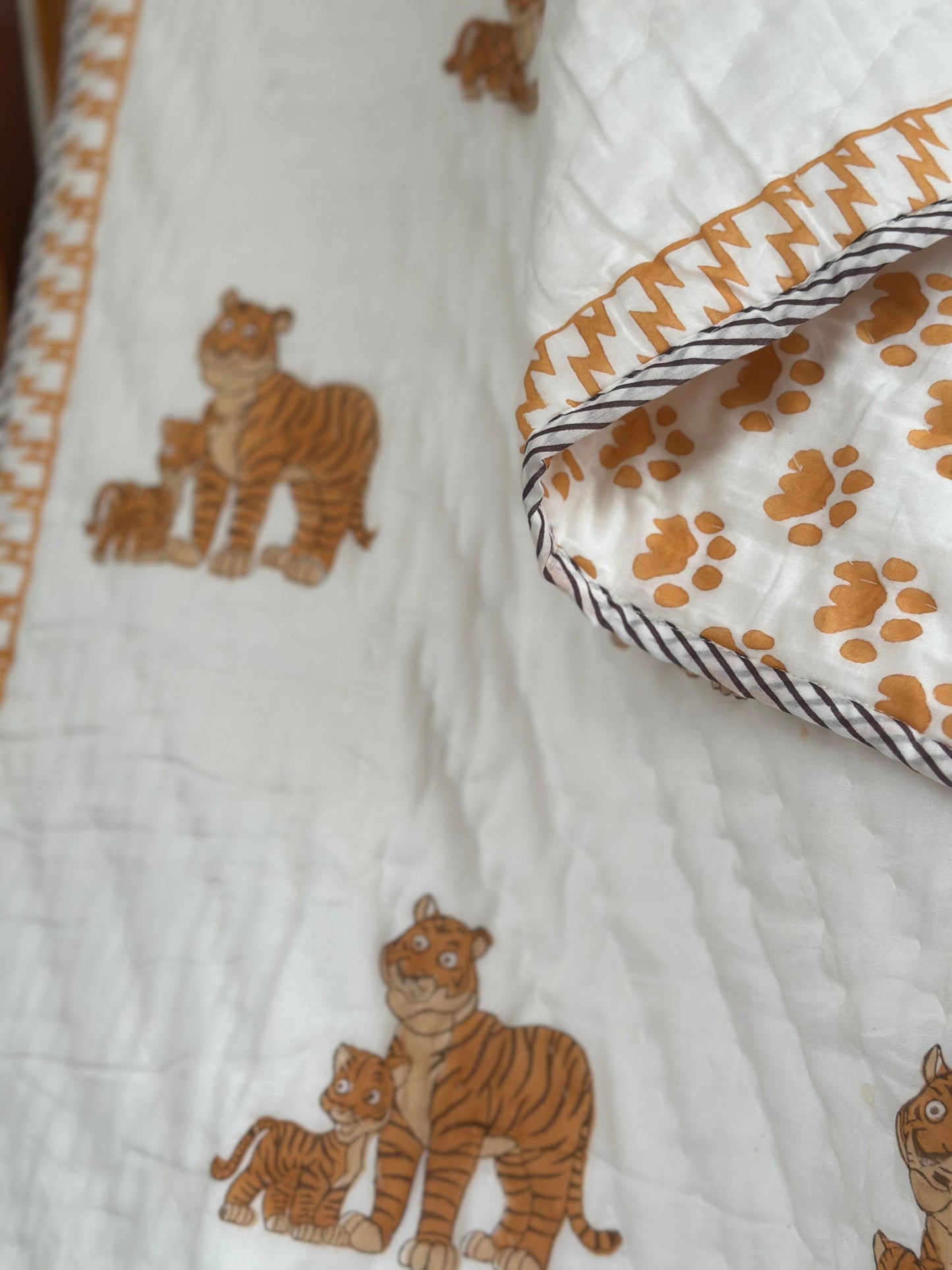 Baby Reversible Muslin Quilt