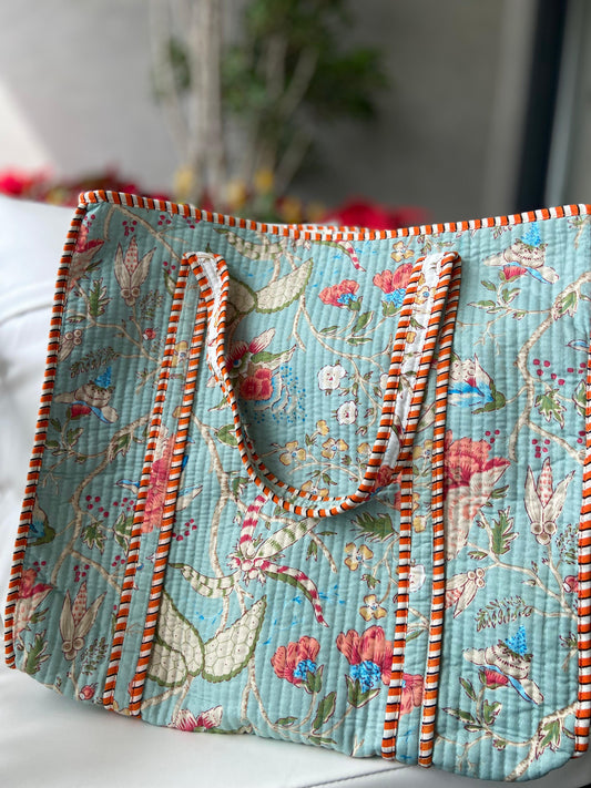 Quilted Tote Bag