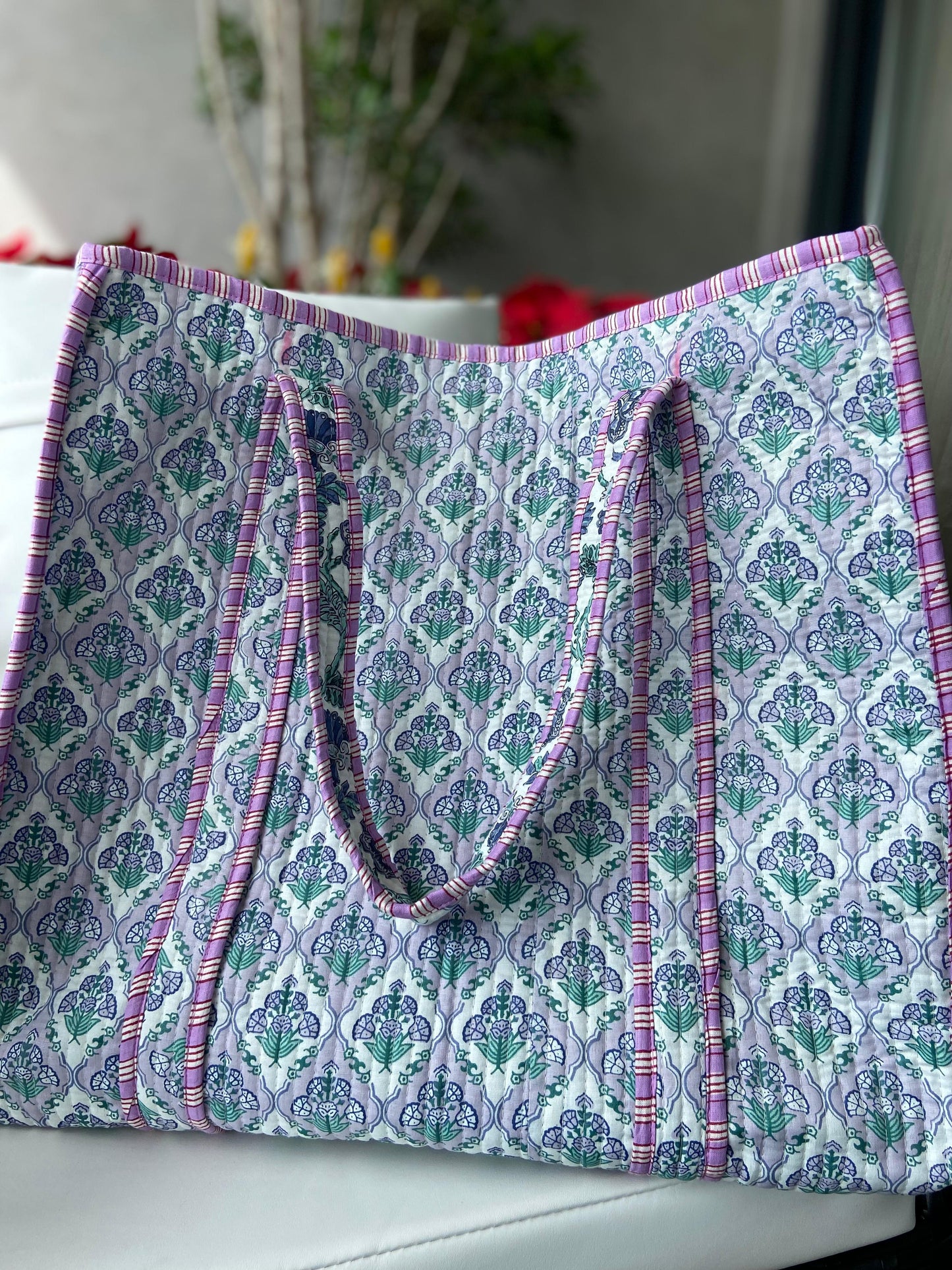 Quilted Tote Bag