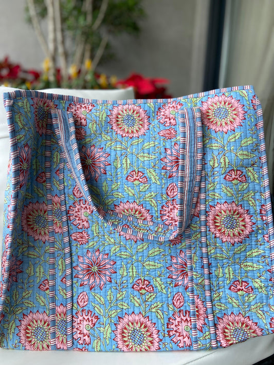 Quilted Tote Bag