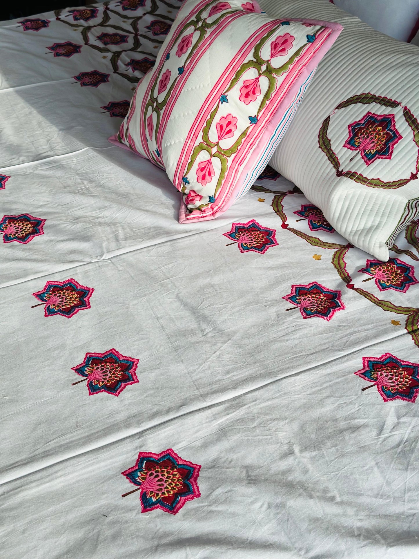 Reversible muslin quilt